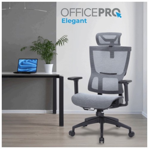 Офісне крісло OfficePro Elegant OC660-B-DG-DG (OC660-B-DG-DG)