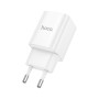 Зарядний пристрій HOCO C149A Charm 1xUSB-C PD30W + 1xUSB QC3.0 White (6942007630337)
