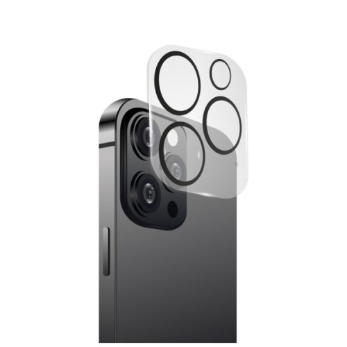 Скло захисне Intaleo Camera Lens Apple Iphone 15 Pro/15 Pro Max Black (1283126576867)