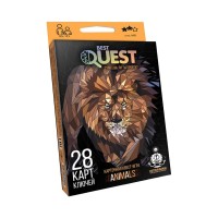 Настільна гра Danko Toys Best Quest Тварини, українська (BQ-01-02U)