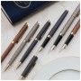 Ручка пір'яна Waterman HEMISPHERE Metallic Lava Black GT  FP F (12 090)