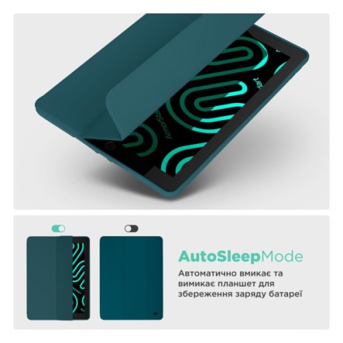 Чохол до планшета Armorstandart Smart Fold Pen Samsung Galaxy Tab A11+ Pine Green (ARM89311)