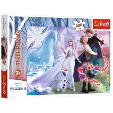 Пазл Trefl Frozen Чарівний світ сестер 200 елементів (5900511132656)