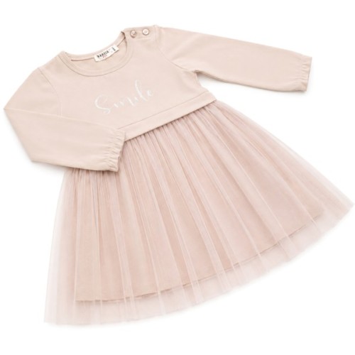 Плаття дитяче Breeze з фатиновою спідницею (21505-86G-beige)