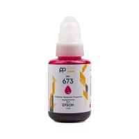 Чорнило PowerPlant Epson 673 L800 140г Magenta (PP673M)