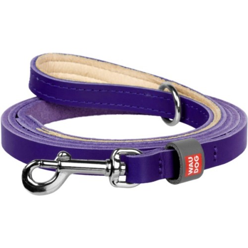 Повідець для котів WAUDOG Classic XXS-XS Ш 12 мм Д 122 см фіолетовий (60329)