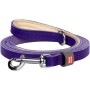 Повідець для котів WAUDOG Classic XXS-XS Ш 12 мм Д 122 см фіолетовий (60329)