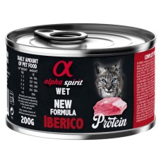 Консерви для котів Alpha Spirit Iberico Protein for Adult Cats 200 г (8436586311186)