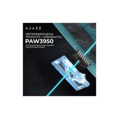 Мишка Ajazz AJ159 APEX Wireless/Bluetooth/USB Blue (AJM159-A-BLUE)