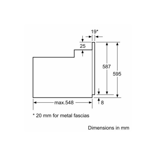 Духова шафа Bosch HBF 512 BS1T (HBF512BS1T)