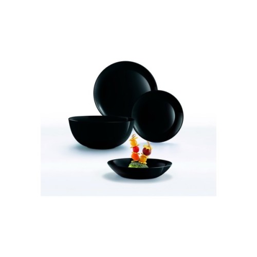 Тарілка Luminarc Diwali Black 20 см супова (P0787)