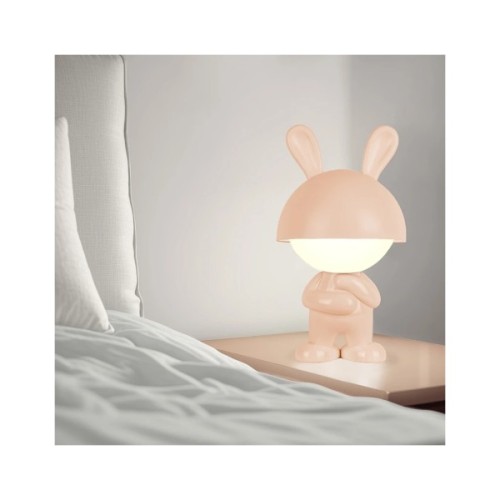 Нічник Kite Світильник LED з акумулятором Dreamy Bunny, персиковий (K25-315-1-4)