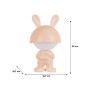 Нічник Kite Світильник LED з акумулятором Dreamy Bunny, персиковий (K25-315-1-4)