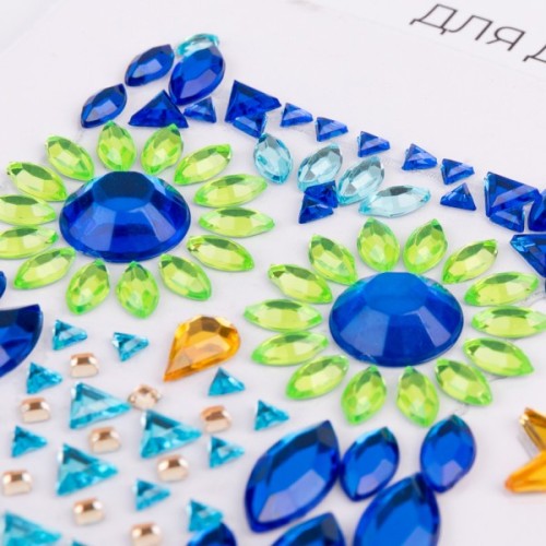 Набір для творчості Santi Owl аплікація зі страз самоклеючих Owl 9,5х8 см (742989)