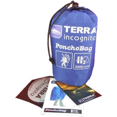 Дощовик Terra Incognita PonchoBag S/M blue (4823081502746)