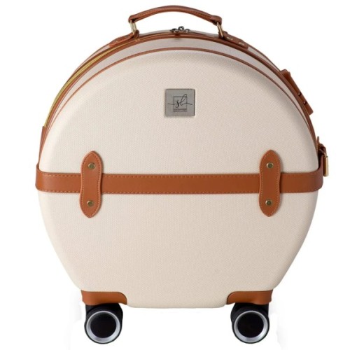 Валіза Semi Line 24" (M) Ecru/Brown (T5670-3) (DAS302667)