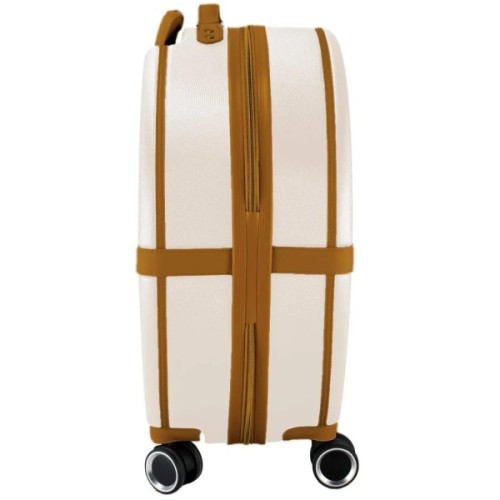 Валіза Semi Line 24" (M) Ecru/Brown (T5670-3) (DAS302667)