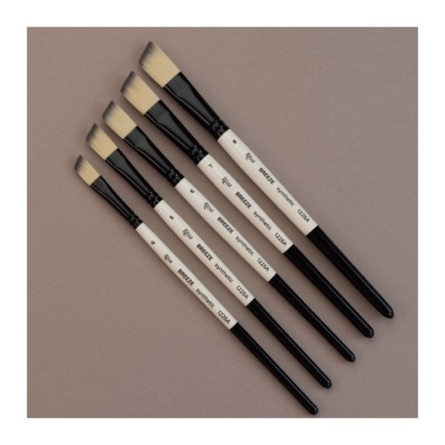 Пензлик для малювання Rosa Синтетика кутова, BREEZE 1226А, №0 (4823098535577)