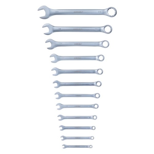 Ключ Sigma набір рожково-накидних 12шт 6-22мм CrV (6010121)