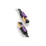 Патч-корд 10м, UTP cat 7 RJ-45 flat black Vention (ICABL)