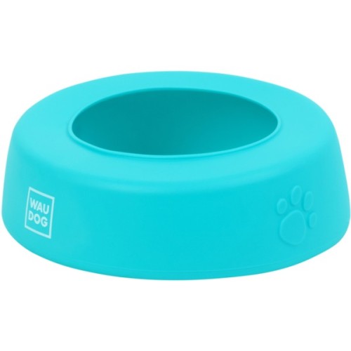 Посуд для собак WAUDOG Silicone Миска-непроливайка 1 л блакитна (50792)