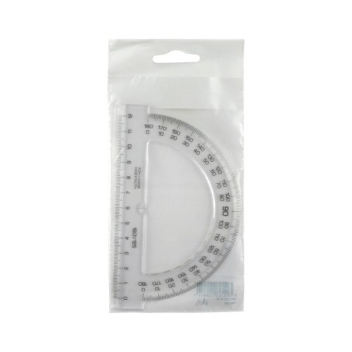 Лінійка Koh-i-Noor Транспортир 180/125, безкольоровий (746238)