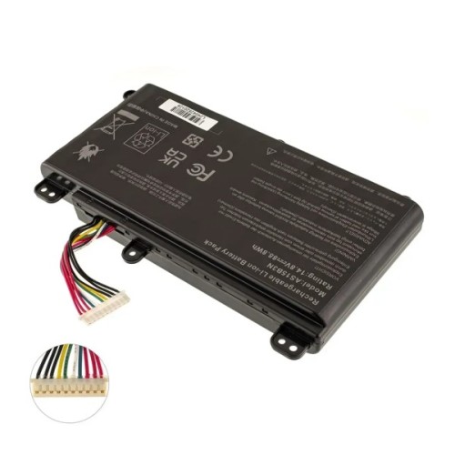 Акумулятор до ноутбука Acer AS15B3N, 5200mAh (77Wh), 8cell, 14.8V, Li-ion AlSoft (A71013)