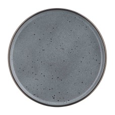 Тарілка Ardesto Fasano, 26см, кераміка, сірий темний (AR0326FDG)