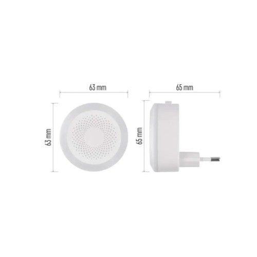 Нічник EMOS 5Lm 230V пластик (P3326)