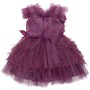 Плаття дитяче Tivido святковий з прикрасами (2136-104G-violet)