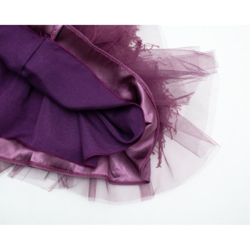 Плаття дитяче Tivido святковий з прикрасами (2136-104G-violet)