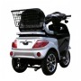 Електроскутер VISTA-2 (T408-2) 1000Вт 60В 20Агод, Silver (303290)