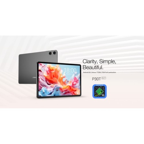 Планшет Teclast P30T KIT 10,1" 3/128GB Wi-Fi Grey Клавіатура/Миша/Навушники/ (6940709680254)