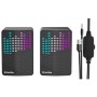 Акустична система ColorWay SoundWave 2.0 RGB USB Black (CW-SPU06BK)