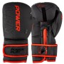 Боксерські рукавички PowerPlay 3024 Ultra Mat Чорно-Червоні 16 унцій (PP_3024_16oz_Bl/Red)