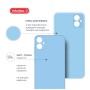 Чохол до мобільного телефона Intaleo SoftShell Samsung Galaxy A06 Light Blue (1283126609480)