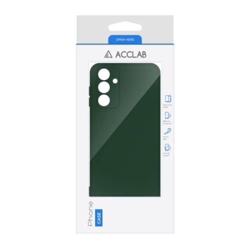 Чохол до мобільного телефона ACCLAB SoftShell Samsung Galaxy A24 Dark Green (1283126586873)