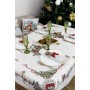 Серветка на стіл Прованс гобеленова з велюром Святковий дім 30х50 см (4823093450356)
