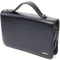 Сумка Canpellini З натуральної шкіри Чорна (21567)