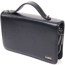 Сумка Canpellini З натуральної шкіри Чорна (21567)