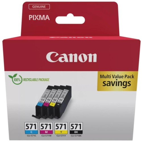 Картридж Canon CLI-571 Multipack BK,C,M,Y 7 ml (0386C008)