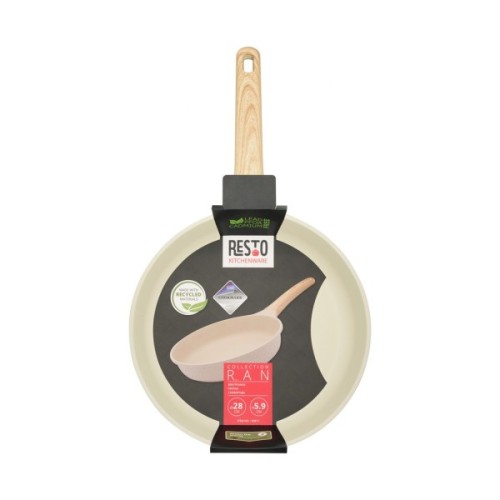 Сковорода Resto Ran біла 28 см (93811)