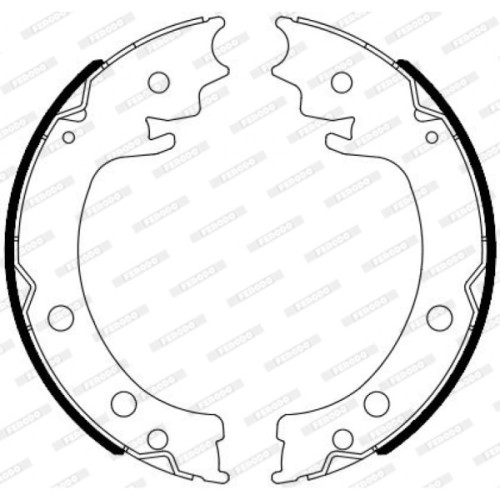 Гальмівні колодки FERODO FSB4116