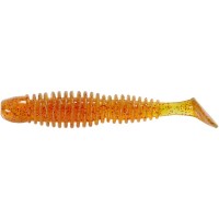 Силікон рибальський Reins Bubbling Shad 3" 566 Motor Oil Red Flake (8 шт/уп.) (1552.03.01)