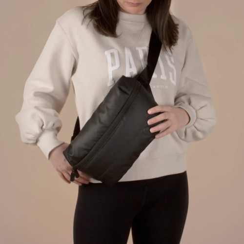 Сумка-бананка Heys Puffer Waist Bag Black (30125-0001-00) (930933)