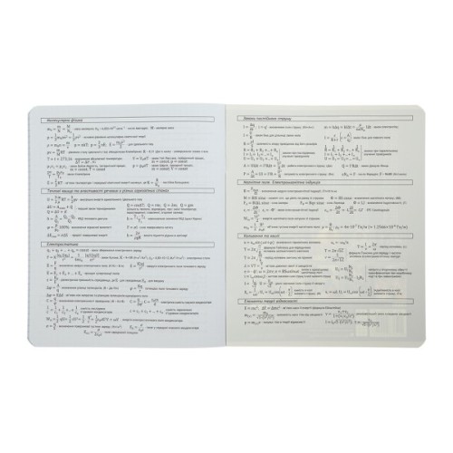 Зошит ZiBi предметний BLACK, 36 аркушів, клітинка, фізика (ZB.1730-30)