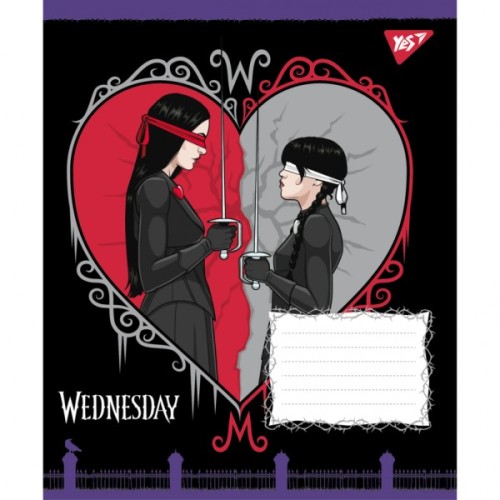 Зошит Yes Wednesday Школа Загадок А5 48 аркушів лінія (768272)