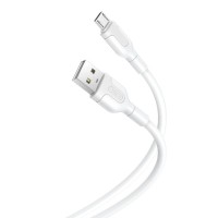 Дата кабель USB 2.0 AM to Micro 5P 1.0, 2A white XO (NB212-AM.white)