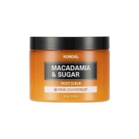 Скраб для тіла Kundal Macadamia&Sugar Body Scrub Pink Grapefruit 550 г (8809568749039)