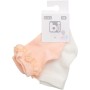 Шкарпетки дитячі Bibaby з мереживом (68231-12-18-peachcream)